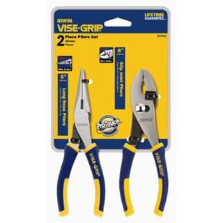 Irwin 2-pc ProPlier Set - Slip Joint / Long Nose