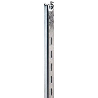 Knape & Vogt 80 Series 80 ANO 60 Single-Slot Shelf Standard, 320 lb Weight Capacity, Wall Mounting, 16 ga, Steel