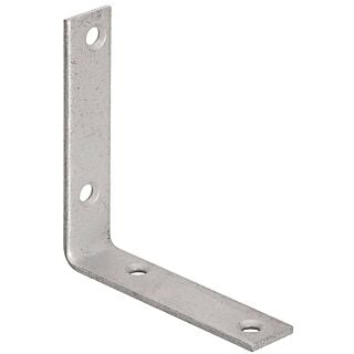 National Hardware 115BC Series N220-202 Corner Brace, 0.12 in, Galvanized Steel