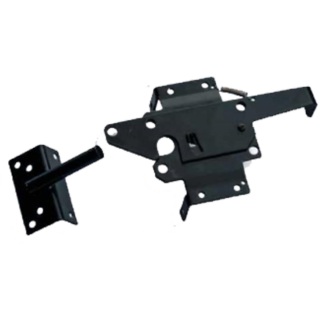 Black SS Gate Latch for Vinyl Fencing