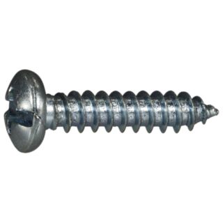 MIDWEST #8 x ¾ in. Zinc Plated Steel Combo Phillips Pan Head Sheet Metal Screws, 100 Count