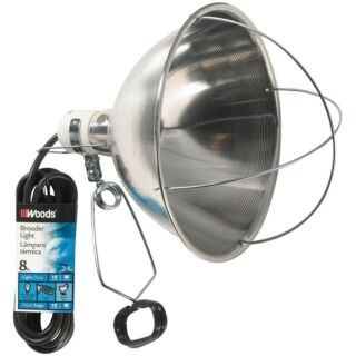 CCI 0167 Brooder Clamp Light, 250 W, 8 ft. Cord