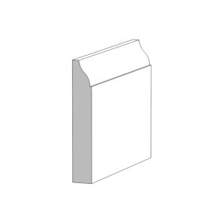 Garden State Lumber (M160) 3/8 in. x 2-1/4 in. Colonial Stop, Clear Pine