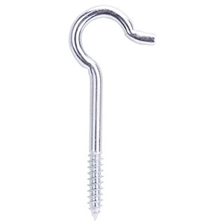 Prosource LR312 Ceiling Hook, 7/8 in, Steel, Zinc