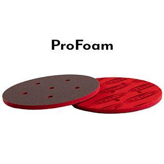 SurfPrep 5 in. ProFoam Hook & Loop 6-Hole Abrasive Disc, 25-Pack