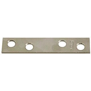 National Hardware 272724 Mending Brace, 3 in L, Steel, Zinc