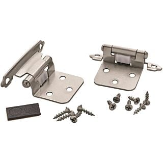 HINGE CABINET STL SATIN NICKEL