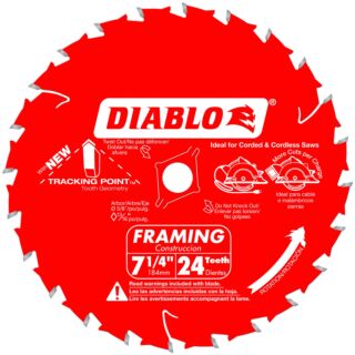 Diablo 7-1/4 in. x 24 Tooth Framing Saw Blade
