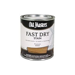 Old Masters Fast Dry, Interior Oil-Based Stain, Provincial, Quart