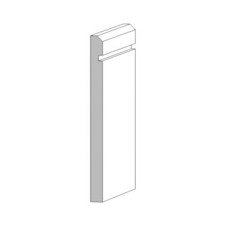 Contemporary Collection Cove, Primed Finger-Jointed Pine