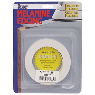 CLOVERDALE 7/8 in. Melamine Edge Band, 25 ft.