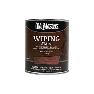 Old Masters, Wiping Stain, Red Mahogany, Quart