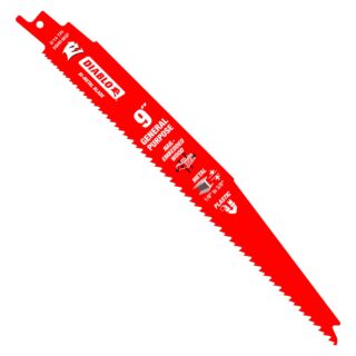 Diablo 9 in. Bi-Metal Reciprocating Blade for Nail-Embedded Wood, 5 Pack