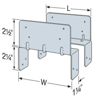 Simpson Strong-Tie  LPC Post Cap for 6x6 Post, ZMAX®
