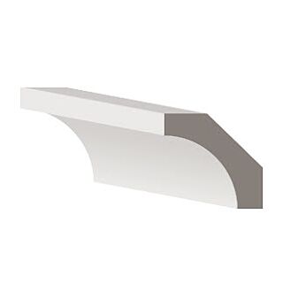 Metrie 9/16 in. x 2-5/8 in. x 16 ft. Cove Moulding, Primed Finger-Jointed Pine