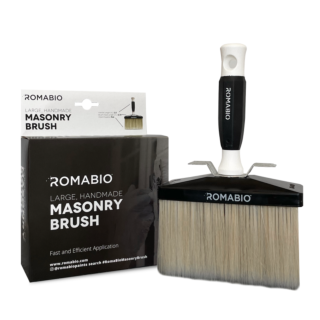 Romabio Large Masonry Paint Brush, 6-3/4 in. Synthetic Blend