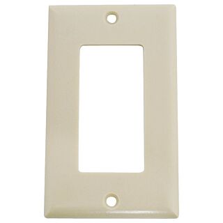 Arrow Hart 2151 Series 2151V-BOX Standard-Size Wallplate, 1-Gang, Thermoset, Ivory