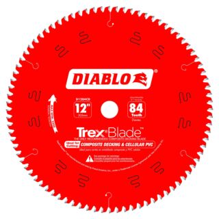 Diablo 12 in. x 84 Tooth Composite Material/Plastics TrexBlade