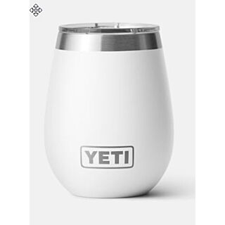 YETI Rambler® Wine Tumbler with Magslider Lid™, 10 oz., White