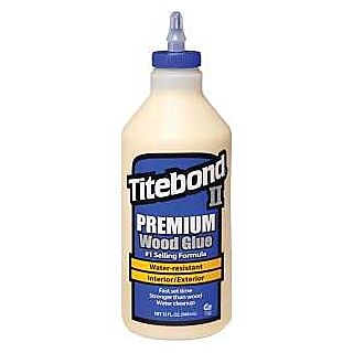 Titebond II Exterior Weatherproof Wood Glue, Quart