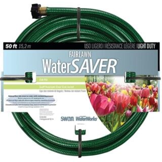 SWAN SNFA12050 Garden Hose, 50 ft L, Plastic