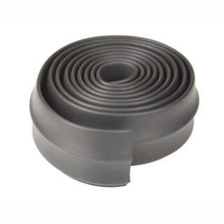 Frost King Garage Door Bottom Kit, 2-1/4 in Wide x  9 ft Long, Rubber, Black