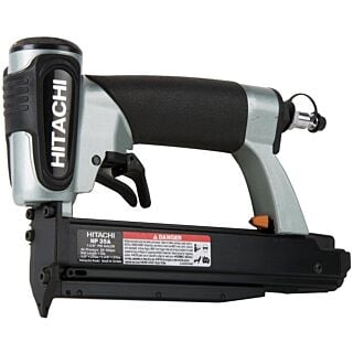 Hitachi Micro Pin Nailer, 23 ga Nail, 5/8 - 1-3/8 in, 150 Capacity Side Load, 65 - 100 psi, '1/4 in Air Inlet