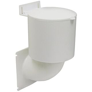 Lambro 289W Dryer Vent Seal, 4 in Size, ABS, White