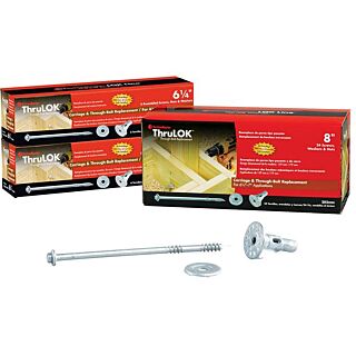FastenMasterThruLOK® 6-1/4 in. Structual Wood Screw, 24 Count