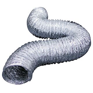 LAMBRO 414 Flexible Air Connector, 4 in, Aluminum