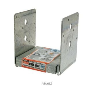 Simpson Strong-Tie, ABU Adjustable Post Base with Uplift for 6 x 6 post, ZMAX®