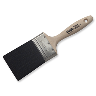 Corona - Prince Flat Brush, Black China Bristle