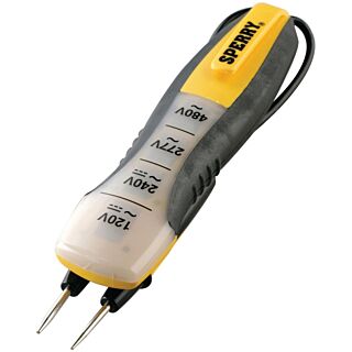 GB ET6204 Tester, 80 to 480 VAC/VDC, LED Display, Functions: Voltage, Yellow