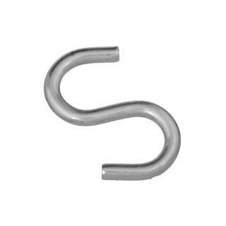 National Hardware N121-756 S-Hook, 120 lb Working Load Limit, Steel, Zinc
