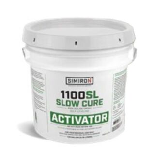 Simirion 1100SL 100% Solids Floor Epoxy, Slow Cure Activator, Part B Only, Gallon