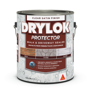 UGL DRYLOK® Concrete Protector Low Sheen Penetrating Sealer, Clear, Gallon