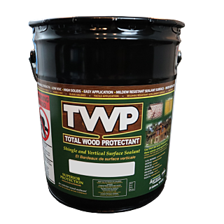 TWP® 200 Series Exterior Shake and Shingle Sealant Stain 201 Cedartone, 5 Gallon
