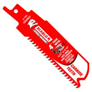 Diablo Steel Demon Carbide Recip Blades for Thick Metal (3/16 - 9/16) Cutting