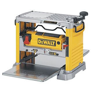 DeWALT DW734 Thickness Planer with Three Knife Cutter-Head, 120 V, 1 hp, 72 ft L Cord, Steel