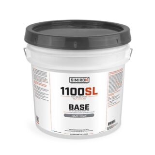 Simirion 1100SL 100% Solids Floor Epoxy, Part A Only, Haze Gray, 2 Gallon