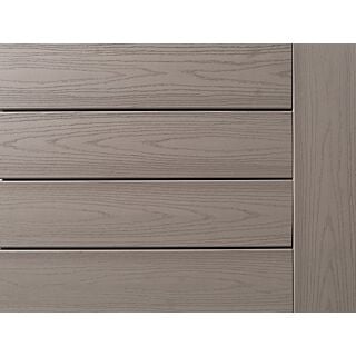 TimberTech® Advanced PVC Decking by AZEK®, Harvest Collection®, Slate Gray, 20 ft., Square Edge