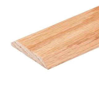 Randall Oak Mini Threshold / Seam Binder, 1-⅜ in. x ¼ in. x 3 ft., Light Finish