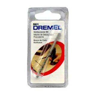 DREMEL 561 Cutting Bit, 1/8 in Dia Shank, HSS