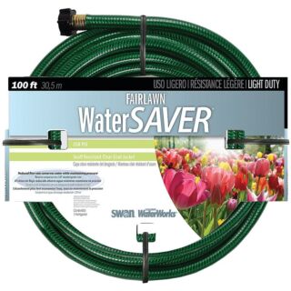 SWAN SNFA12100 Garden Hose, 100 ft L, Plastic