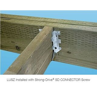 Simpson Strong-Tie, LUS Light-Capacity U-Shaped Hanger for Single 2 x 6, ZMAX®