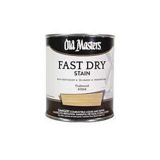 Old Masters Fast Dry, Interior Oil-Based Stain, Fruitwood, Quart