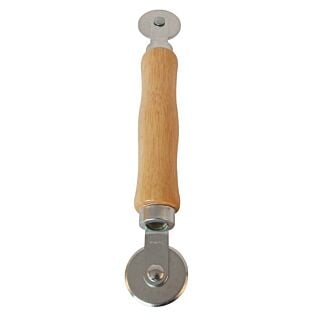 Make-2-Fit P 7505 Standard-Duty Screen Rolling Tool, Steel Blade, Wood Handle