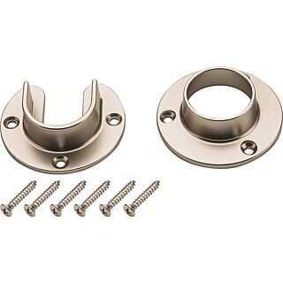 National Hardware V8600 Series S822-082 Closet Flange Set, Zinc, 1 Pack