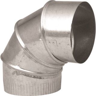 Imperial GV0289-C Stove Pipe Elbow, 5 in, Galvanized