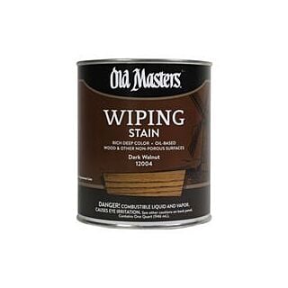 Old Masters, Wiping Stain, Dark Walnut, Quart